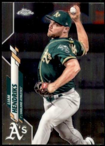Liam Hendriks #2 Baseball Cards 2020 Topps Chrome