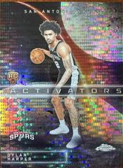 Dylan Harper [Pulsar] #AC-12 Basketball Cards 2025 Topps Chrome Activators Prices