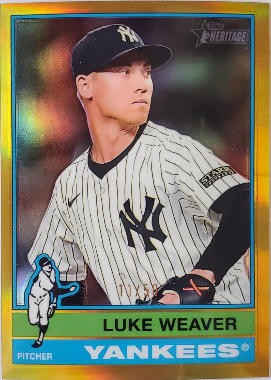 Luke Weaver [Gold Chrome Variation] #50