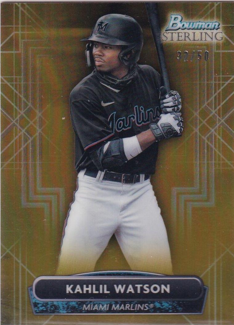 Kahlil Watson [Gold] #BSP-92