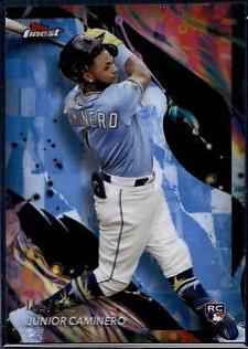 Junior Caminero [Sky Blue Refractor] #198
