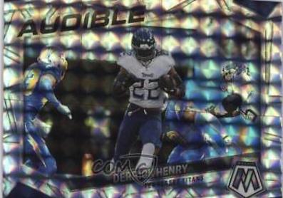 Derrick Henry #AS-DH Football Cards 2023 Panini Mosaic Audible