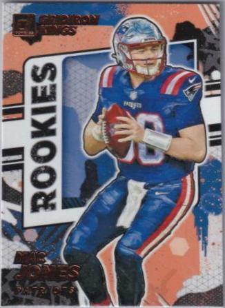 Mac Jones #RGK-MJO Football Cards 2021 Panini Donruss Gridiron Kings