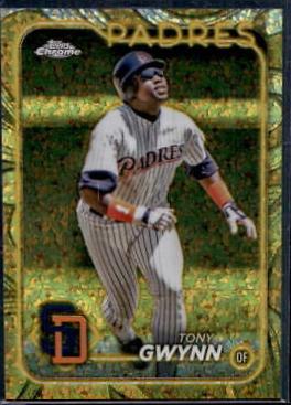 Tony Gwynn [Mini-Diamond Gold Refractor] #19