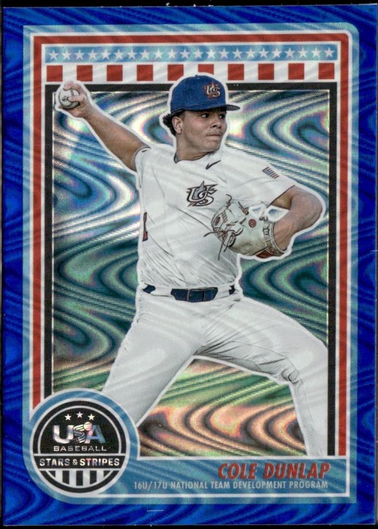 Cole Dunlap [Swirl Blue] #195