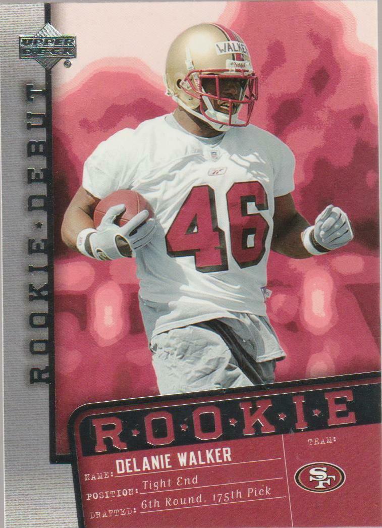 Delanie Walker #181 2006 Upper Deck Rookie Debut Football