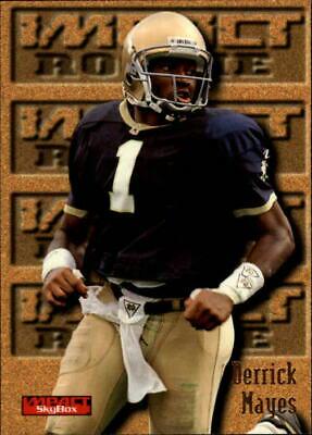 Derrick Mayes #177 Football Cards 1996 Skybox Impact