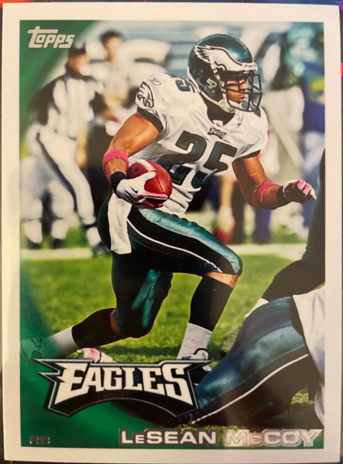 Lesean Mccoy Football Cards 2010 Topps