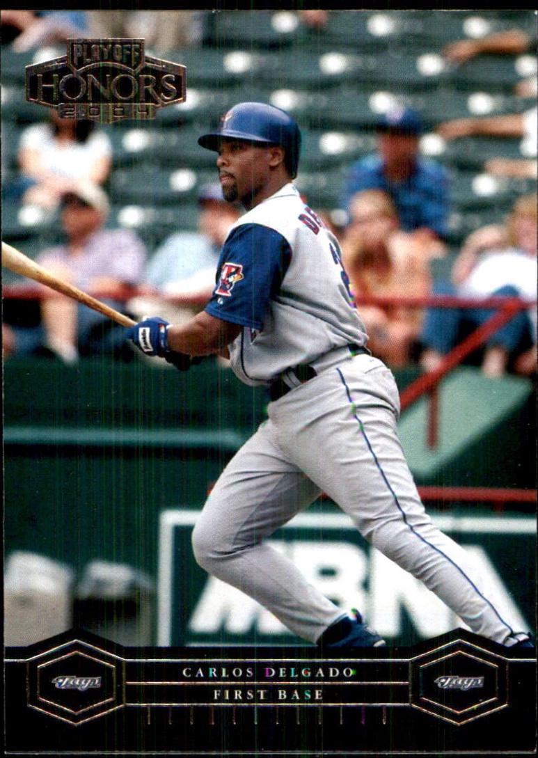 Carlos Delgado #194 2004 Playoff Honors Baseball