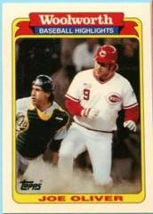 Joe Oliver #28 Baseball Cards 1990 Woolworth Prices