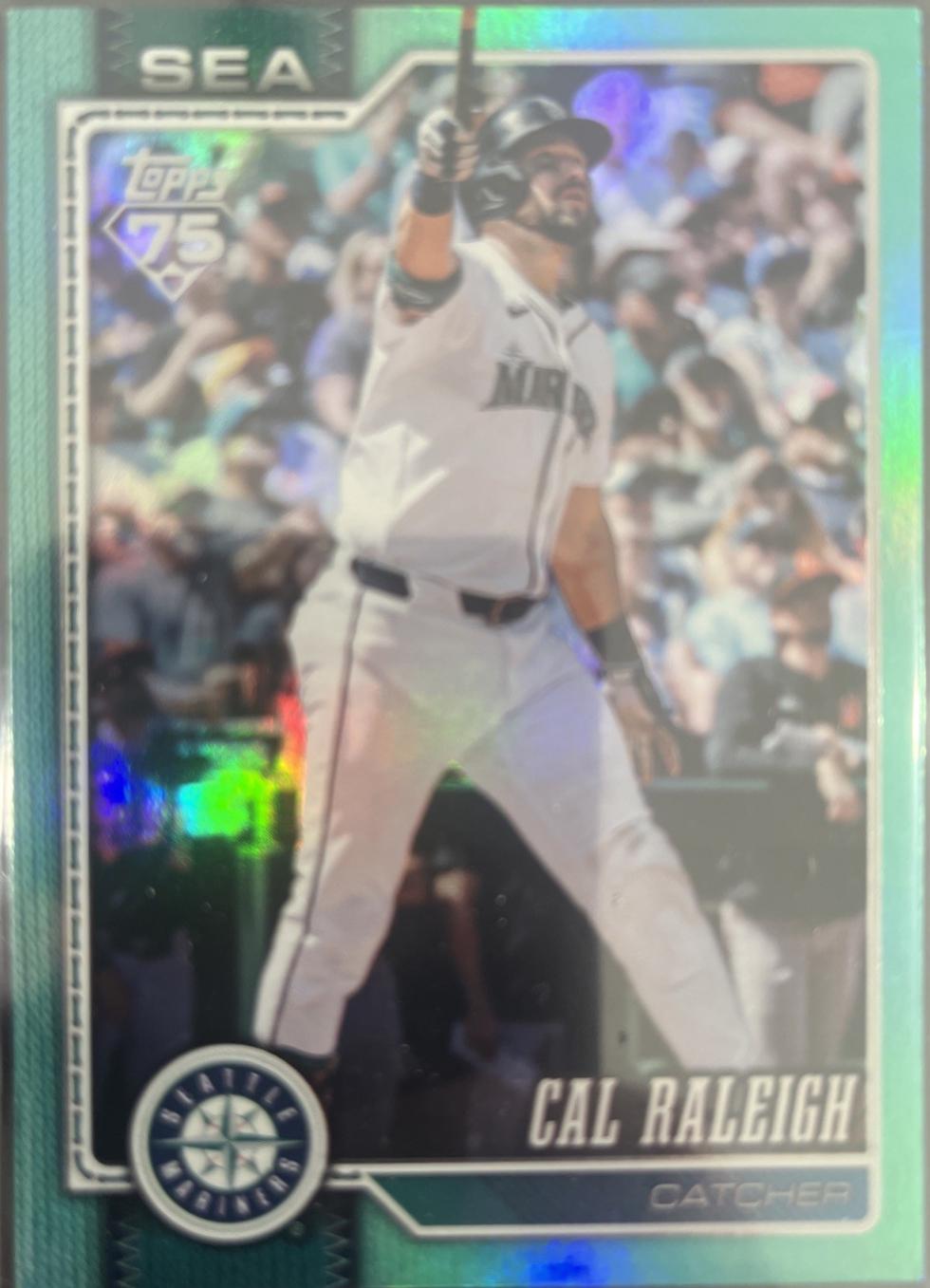 Cal Raleigh [Aqua Rainbow] #140