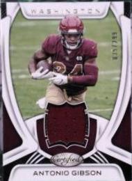Antonio Gibson #M-AG Football Cards 2021 Panini Certified Materials