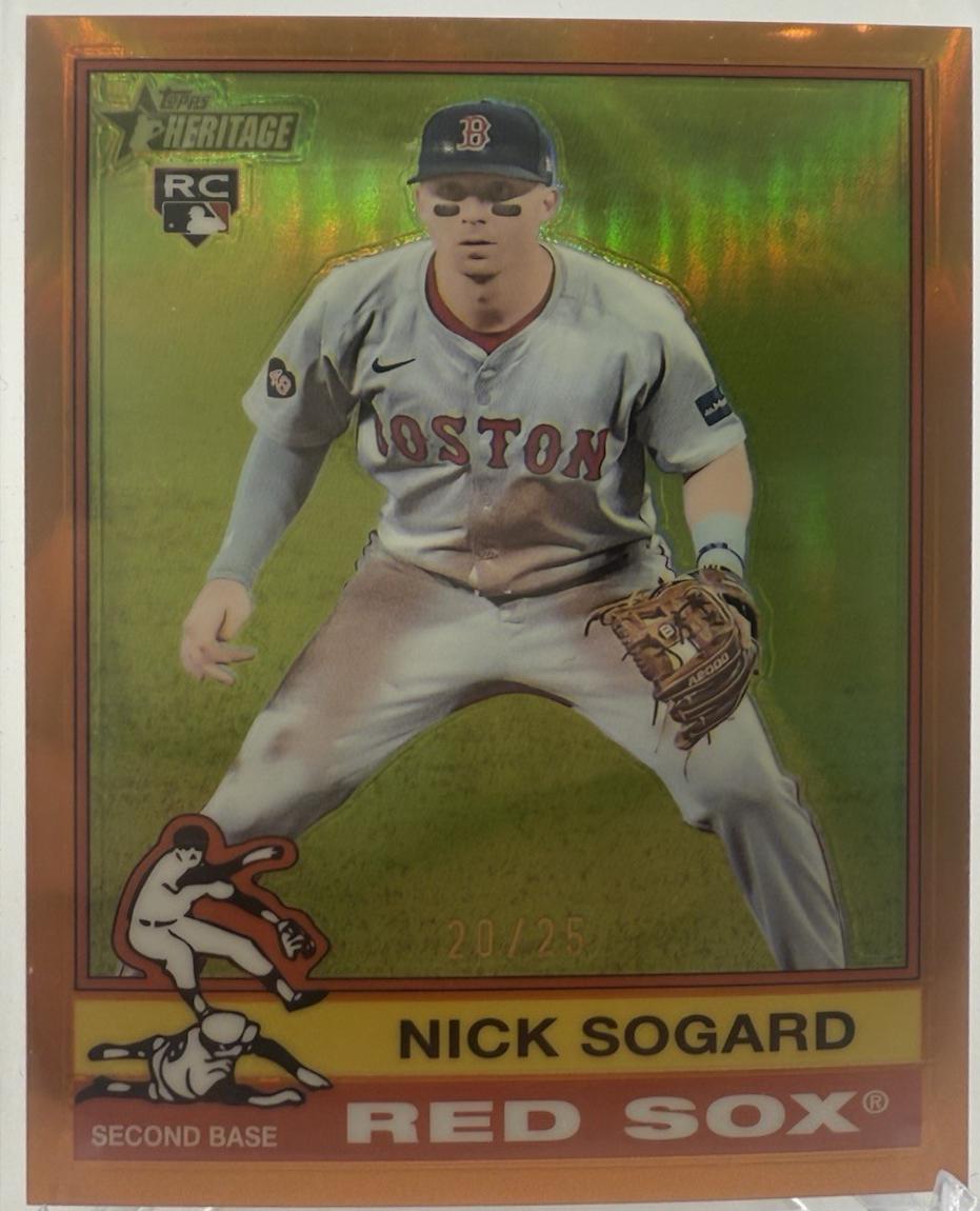 Nick Sogard [Orange Chrome Variation] #133