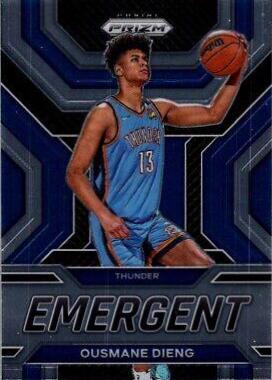 Ousmane Dieng #14 Basketball Cards 2022 Panini Prizm Emergent