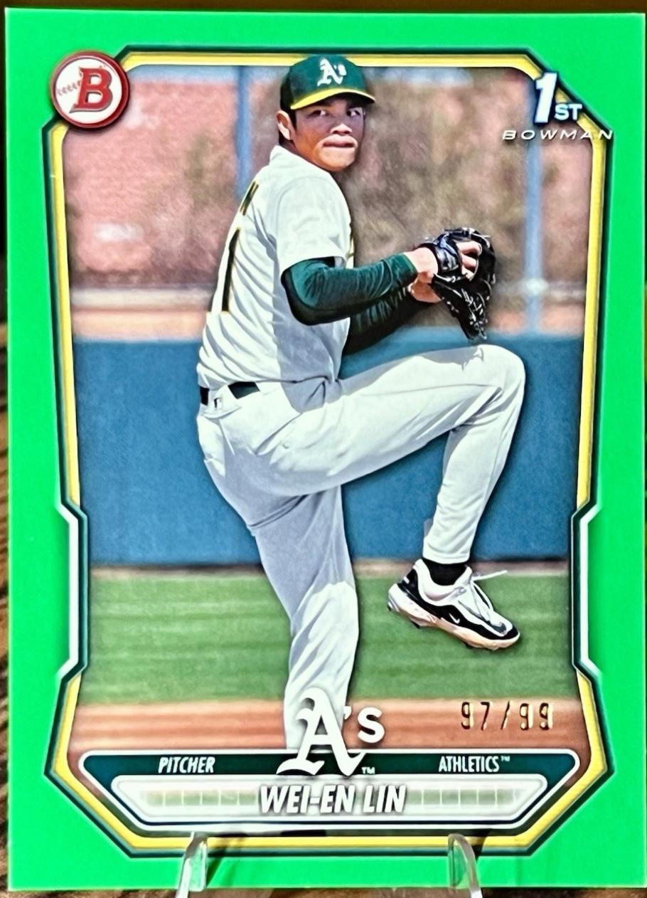 2026 Wei-En Lin [Green Border] #BP-125