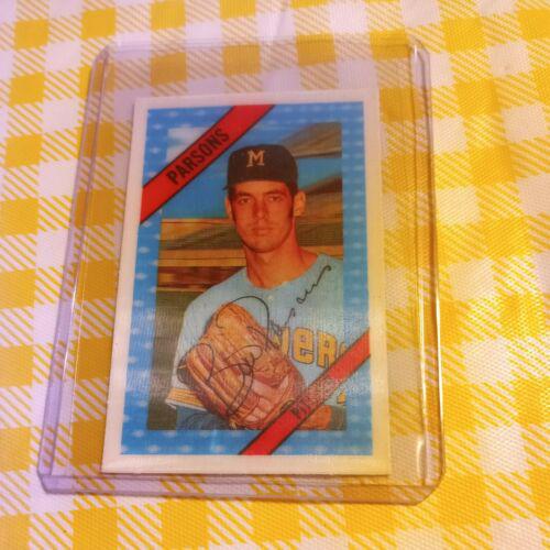 Bill Parsons #5 Baseball Cards 1972 Kellogg's