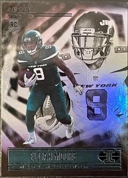 Elijah Moore #74 Football Cards 2021 Panini Illusions