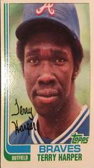 Terry Harper #507 Baseball Cards 1982 Topps Prices