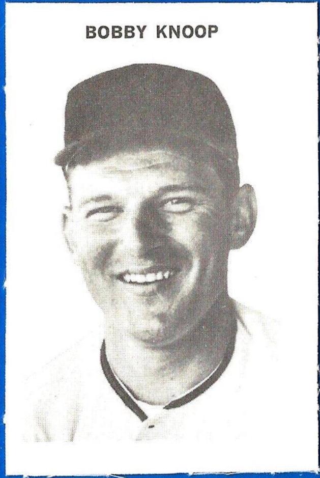Bobby Knoop Baseball Cards 1969 Milton Bradley