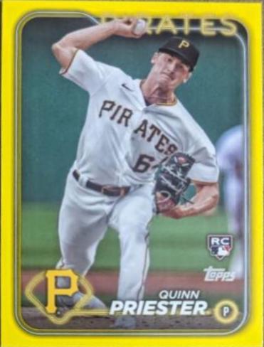 Quinn Priester [Yellow] (2024 Topps)