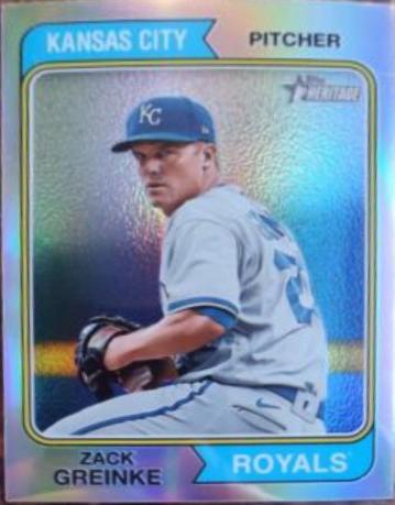 Zack Greinke [Chrome Refractor] #675