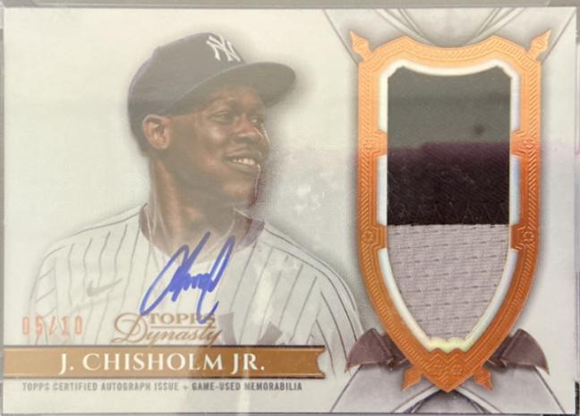 Jazz Chisholm Jr. #DAP-JC1 2024 Topps Dynasty Baseball