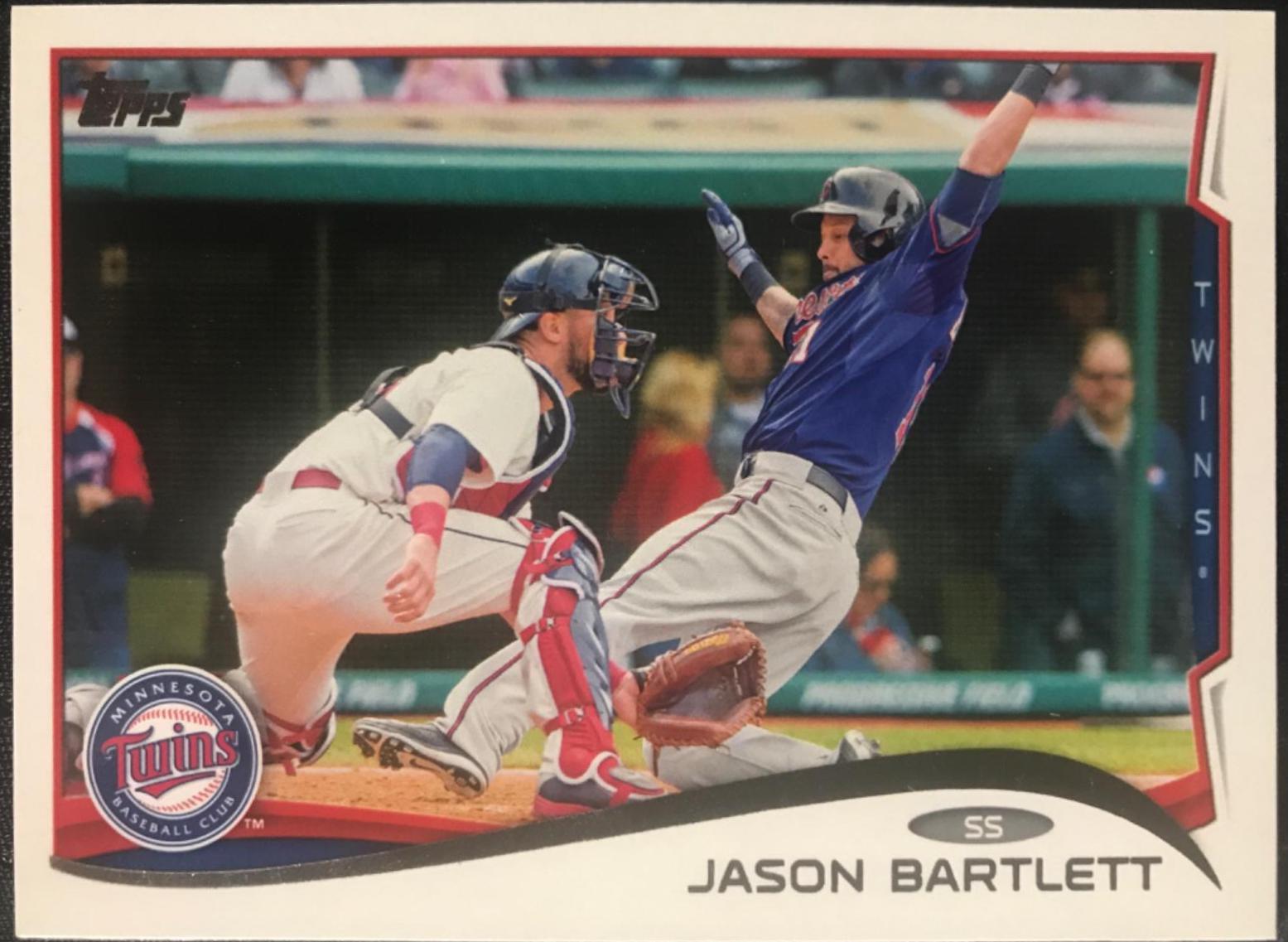Jason Bartlett #US-125 Baseball Cards 2014 Topps Update