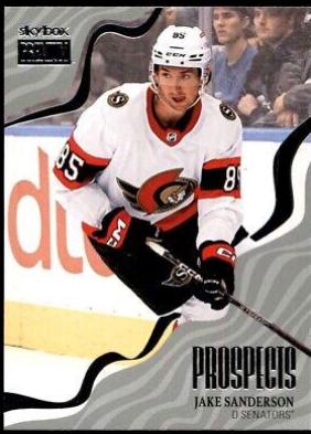 Jake Sanderson #PP-14 Hockey Cards 2022 Skybox Metal Universe Premium Prospects