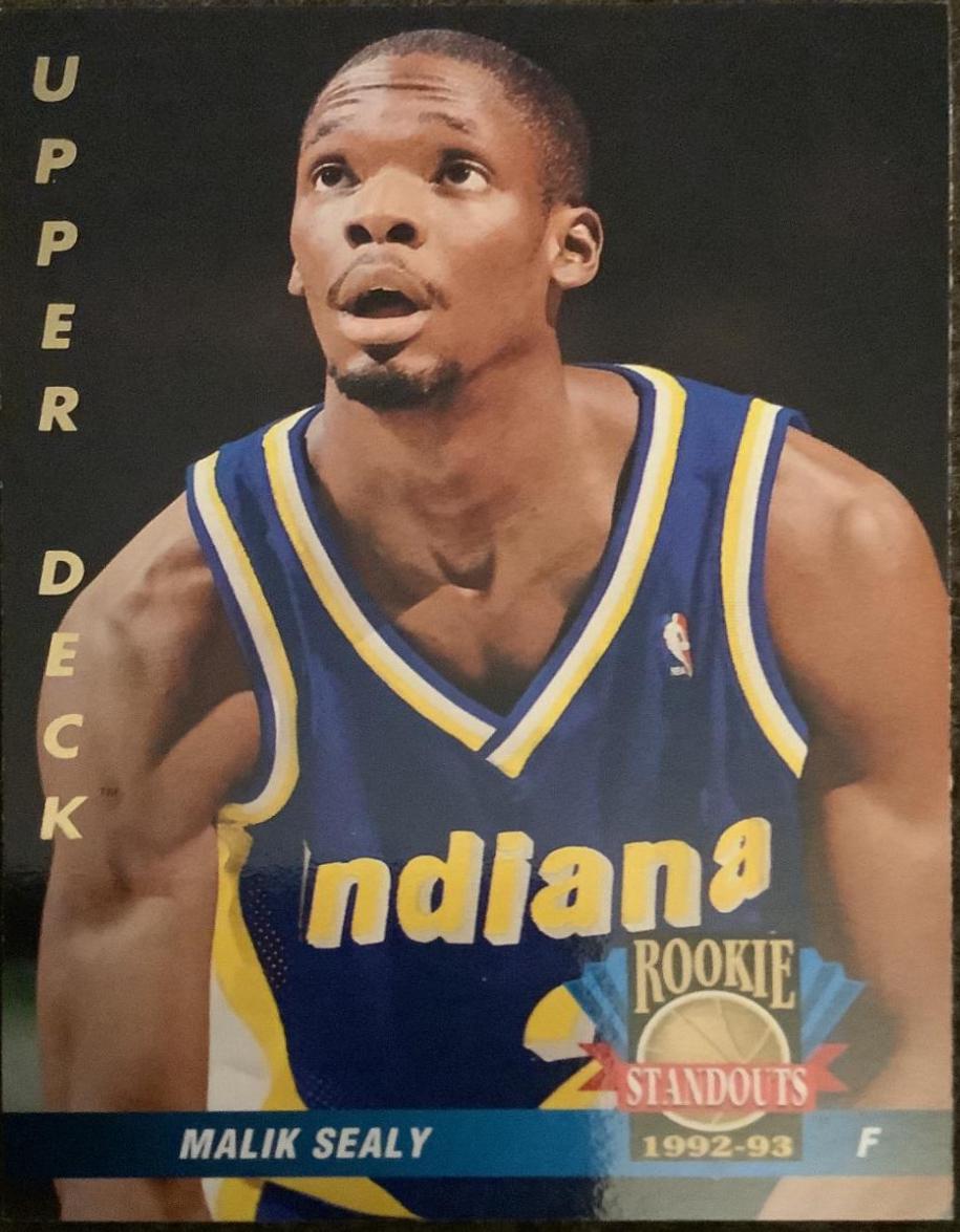 Malik Sealy #RS61 Basketball Cards 1992 Upper Deck Rookie Standouts