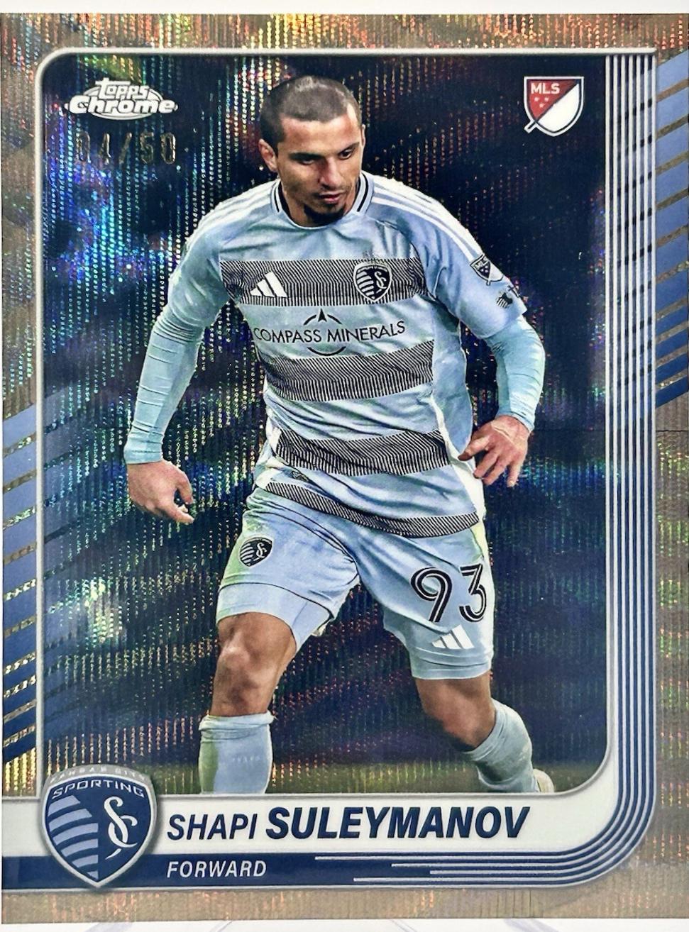 Shapi Suleymanov [Gold Wave Refractor] #78