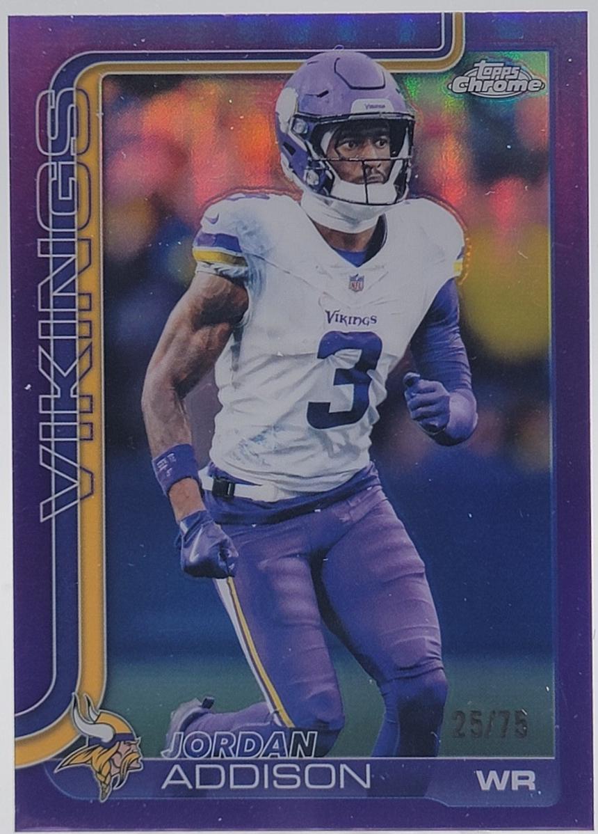 Jordan Addison [Purple Refractor] #202