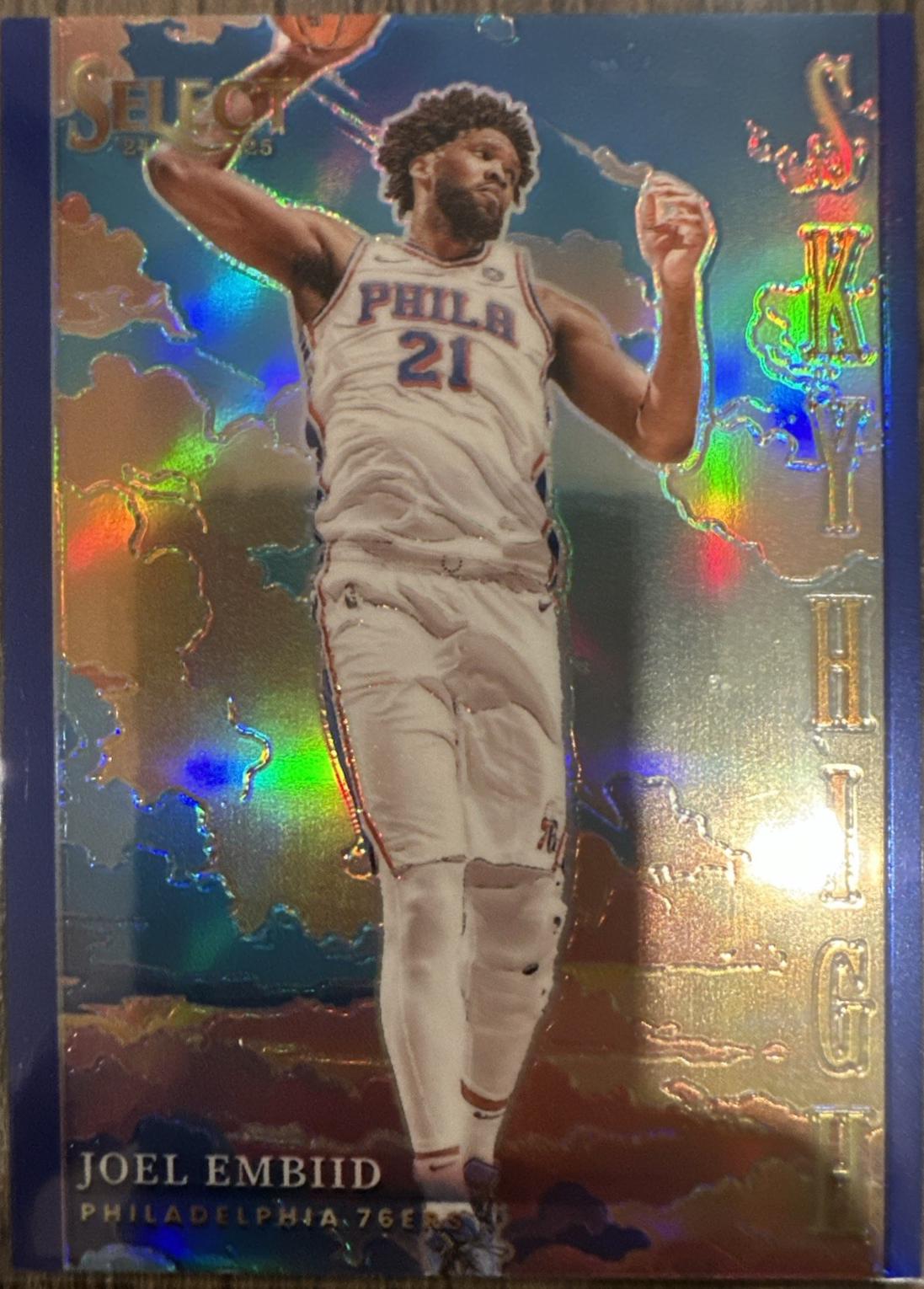 Joel Embiid [Blue Prizm] #3