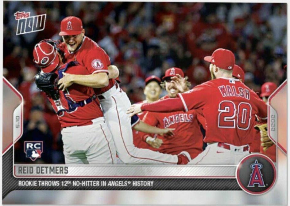 Reid Detmers #161 2022 Topps Now Baseball