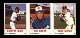 Phil Niekro, Rupert Jones, Toby Harrah
