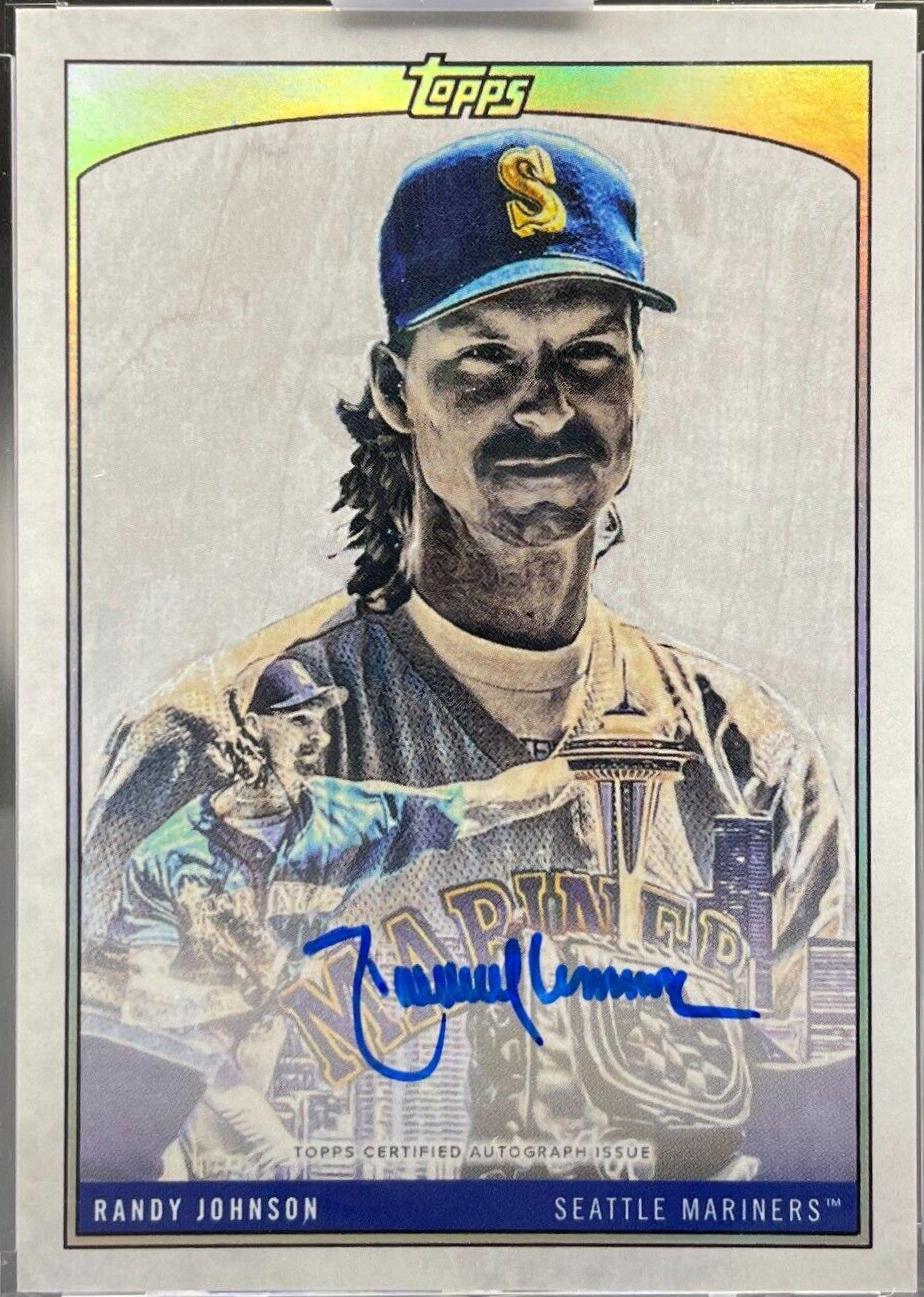 Randy Johnson #31A 2022 Topps X Lauren Taylor Baseball