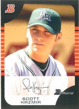 Scott Kazmir #24 Baseball Cards 2005 Bowman