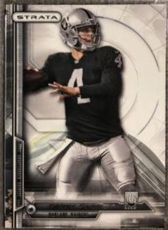 Derek Carr #124 Football Cards 2014 Topps Strata