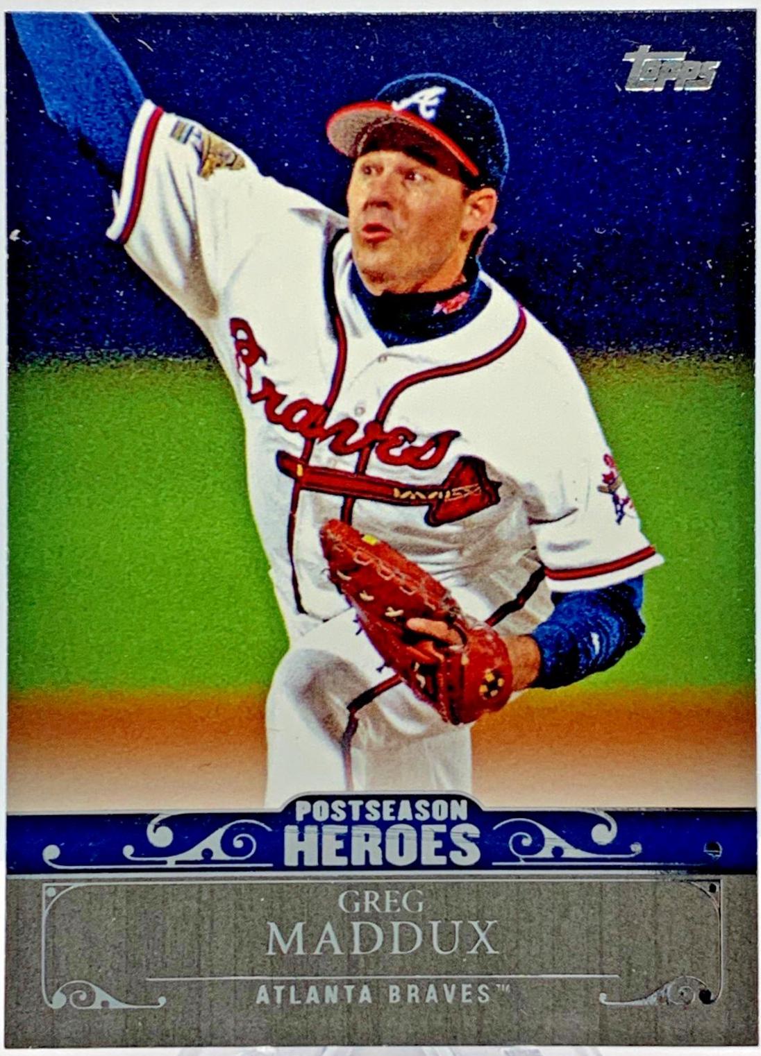 Greg Maddux #PH-5 Baseball Cards 2013 Topps Update Postseason Heroes