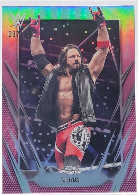 AJ Styles [Pink Refractor] #47
