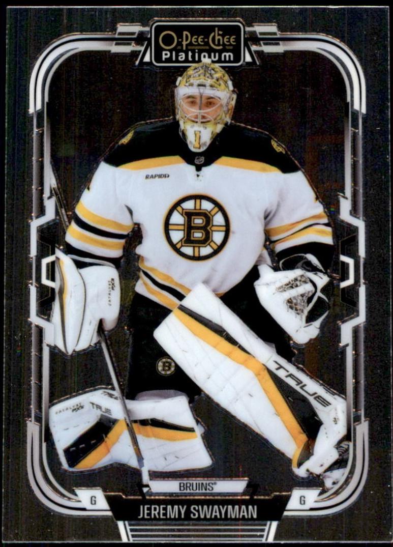 Jeremy Swayman #18 2025-26 O-Pee-Chee Platinum Hockey
