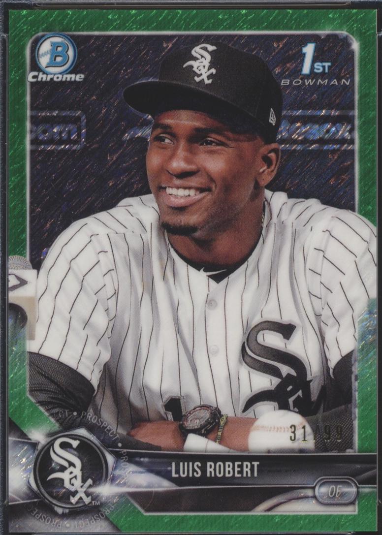 Luis Robert [Green Shimmer Refractor] #BCP-21