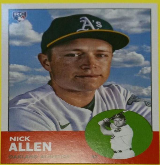 Nick Allen #31 Baseball Cards 2022 Topps Archives