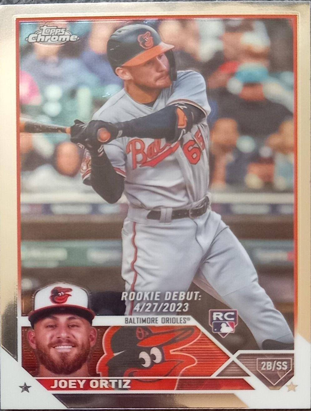 Joey Ortiz #USC122 Baseball Cards 2023 Topps Chrome Update