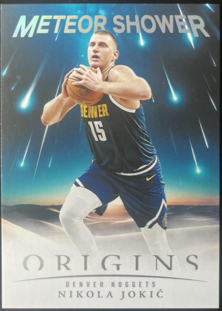 Nikola Jokic #14 Basketball Cards 2024 Panini Origins Meteor Shower