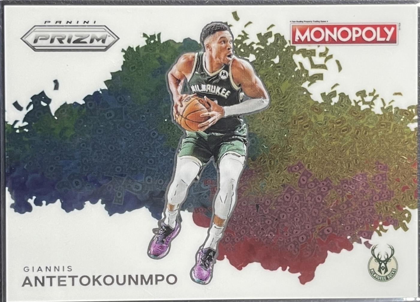 Giannis Antetokounmpo #WMB-1 Prices | 2024 Panini Prizm Monopoly