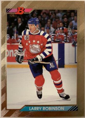 Larry Robinson #215 1992-93 Bowman Hockey