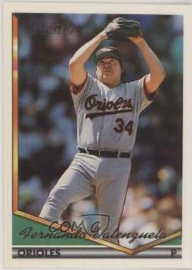 Fernando Valenzuela #175 Baseball Cards 1994 Topps Gold