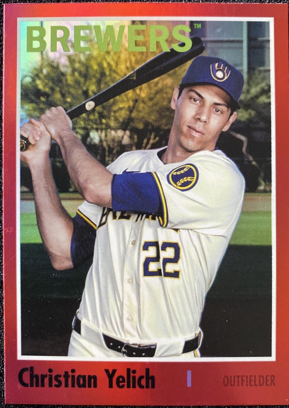 Christian Yelich [Red Hot Foilboard] #148