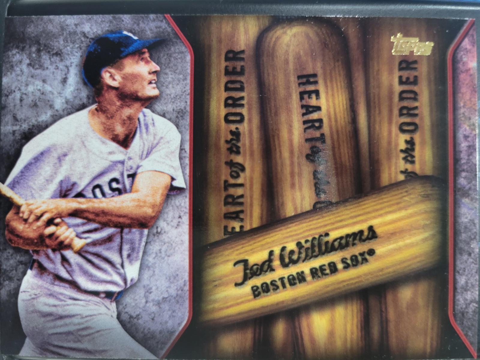 Ted Williams #HOR-1 Baseball Cards 2015 Topps Heart of the Order