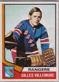Gilles Villemure #179 1974-75 O-Pee-Chee Hockey